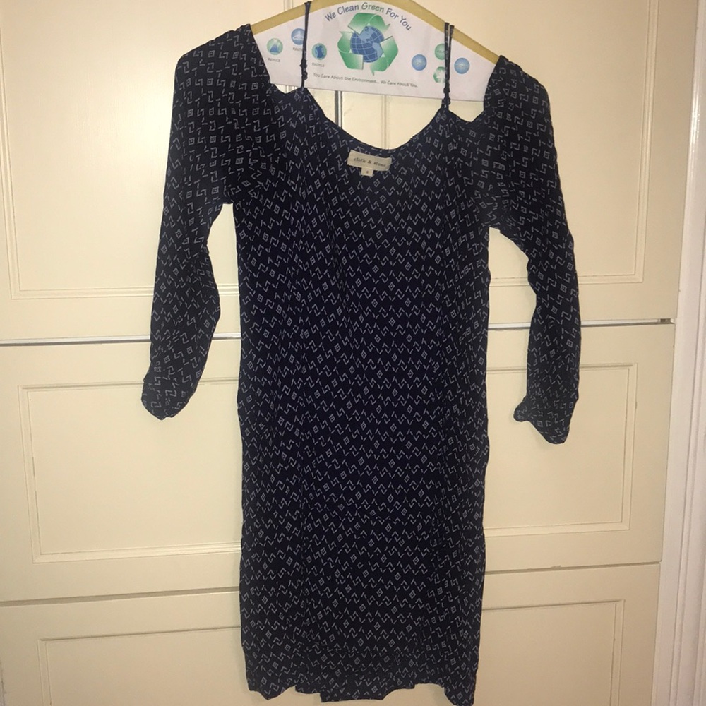 Cloth & Stone off shoulder mini dress
